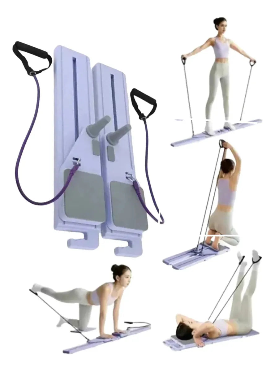 Tabla Reformer Fitness Multifuncional para Pilates y Yoga